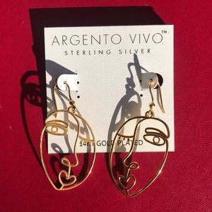 Argento Vivo Portrait Earrings